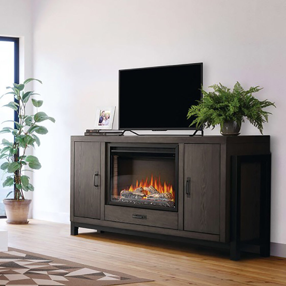 Napoleon Franklin Electric Fireplace TV Stand with 30-Inch Cineview Firebox