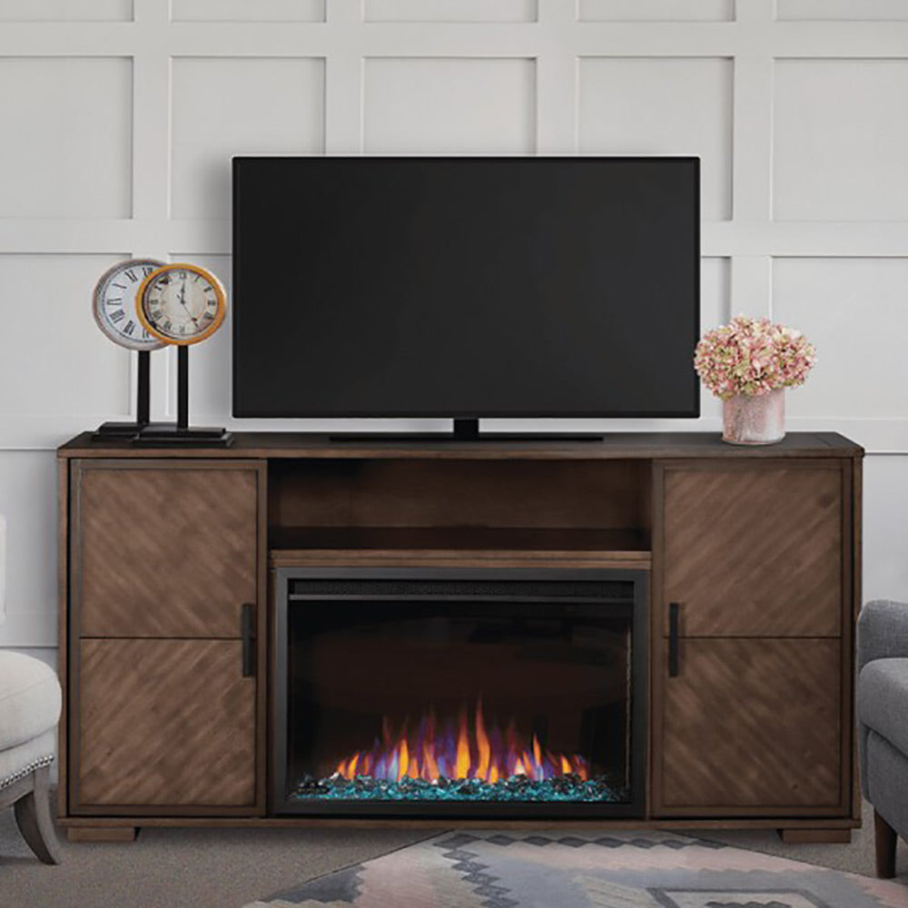 Napoleon Hayworth Electric Fireplace TV Stand with 30-Inch Cineview Firebox