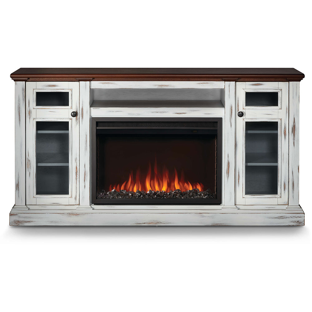 Napoleon Charlotte Electric Fireplace TV Stand with 30-Inch Cineview Firebox