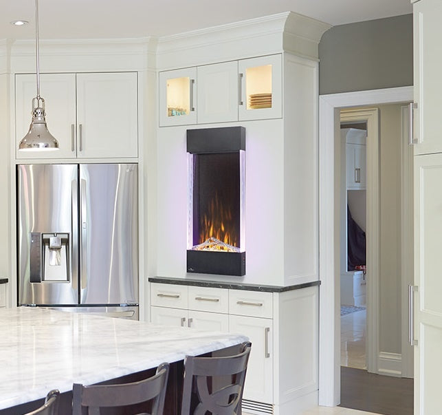 Napoleon NEFVC Allure Series Vertical Wall Mount/Built-In Electric Fireplace