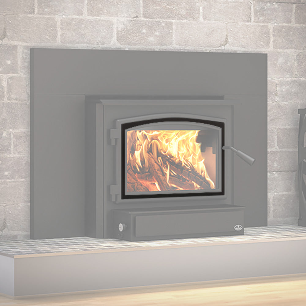 Osburn Black Door Overlay for Osburn 2000 Wood Stove & Wood Insert