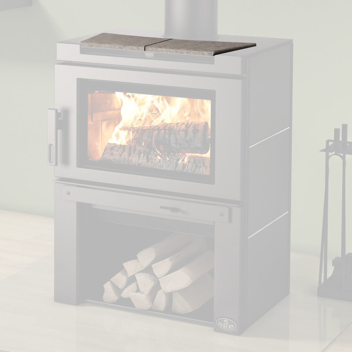 Osburn Soap Stone Top Panel Kit for Osburn Matrix Wood Stove