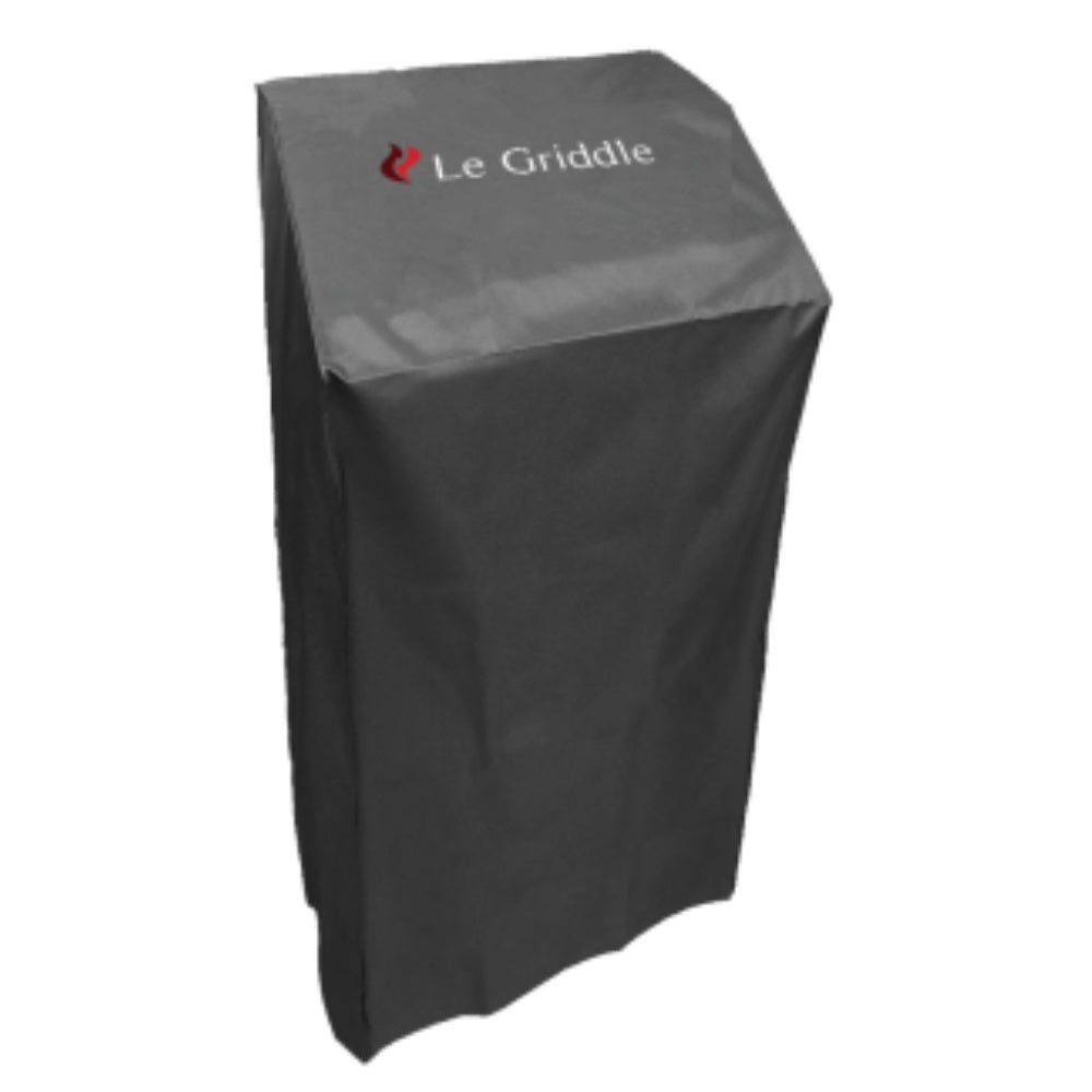 Le Griddle vinyl griddle cover, black protective cover with red logo