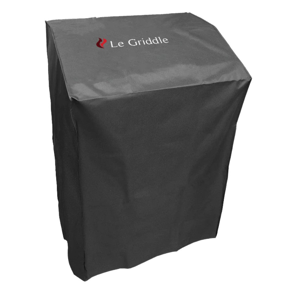 Le Griddle vinyl griddle cover for 75 freestanding griddles, black, fitted top
