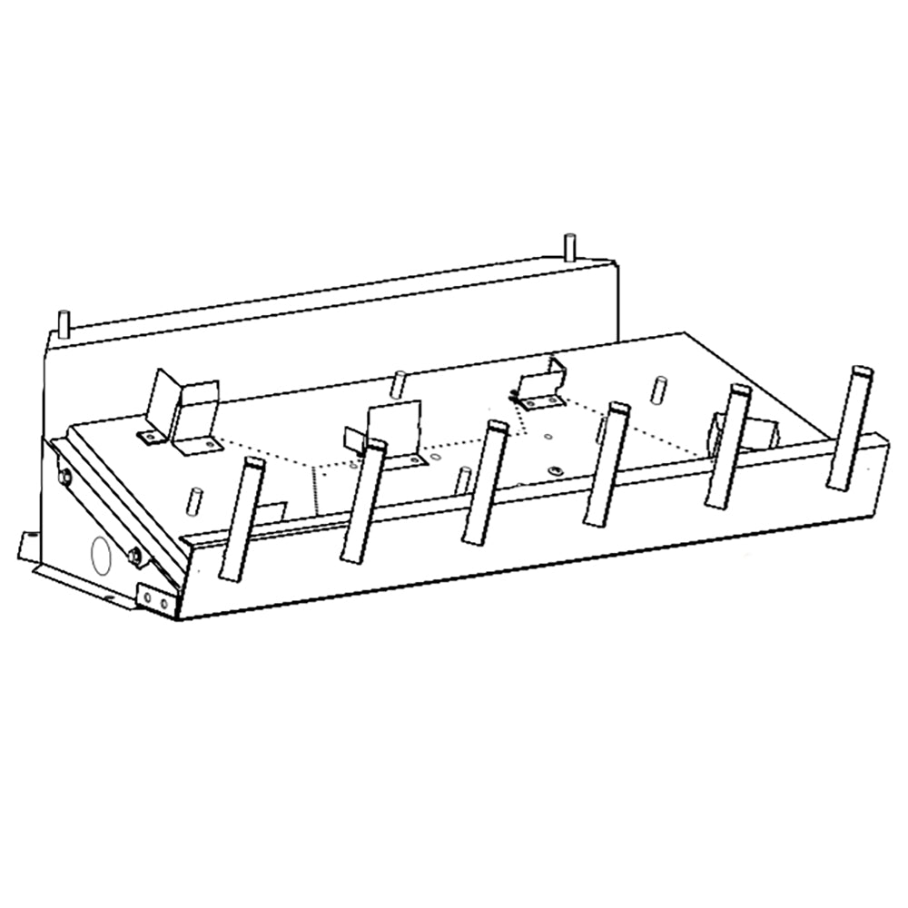 Outdoor gas burner with log grate and pilot igniter rods
