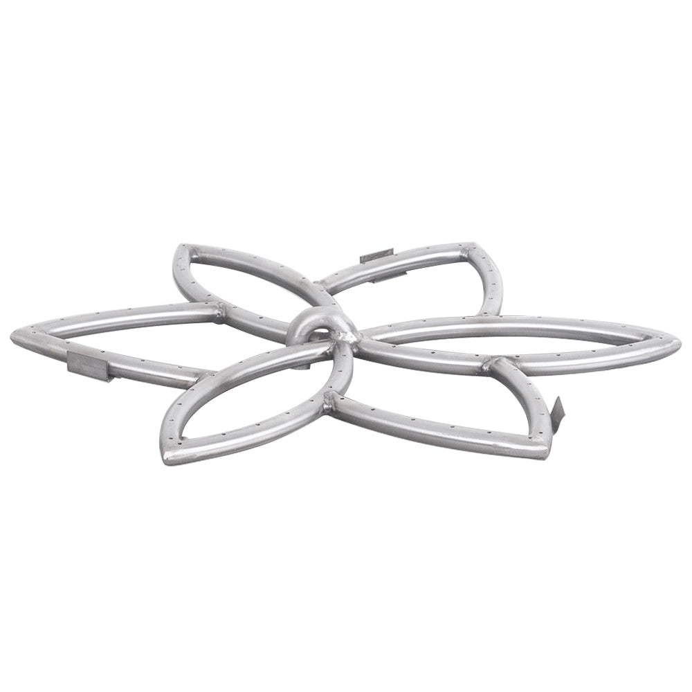 The Outdoor Plus OPT-xxLTS Stainless Steel Lotus Gas Fire Pit Burner