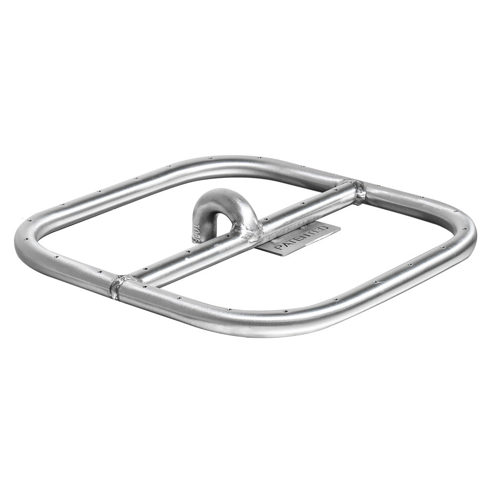 The Outdoor Plus OPT-300x-SQ Stainless Steel Square Gas Fire Pit Burner