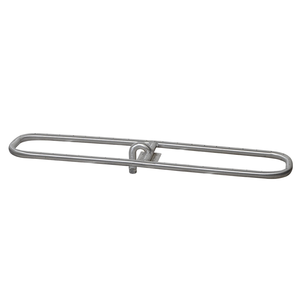 The Outdoor Plus OPT-301x Stainless Steel Rectangle Gas Fire Pit Burner