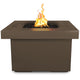 TOP Fires by The Outdoor Plus Ramona 36x36-Inch Square Concrete Gas Fire Pit