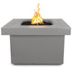 TOP Fires by The Outdoor Plus Ramona 36x36-Inch Square Concrete Gas Fire Pit