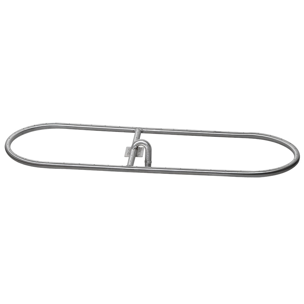 The Outdoor Plus OPT-RTx Stainless Steel Racetrack Gas Fire Pit Burner