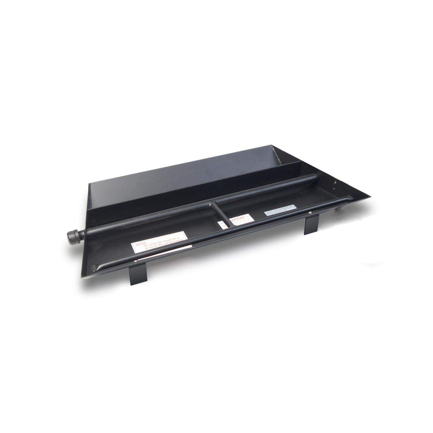 Real Fyre P45 Series Vented Glass Burner Kit, ANSI Certified, Fyre Spheres