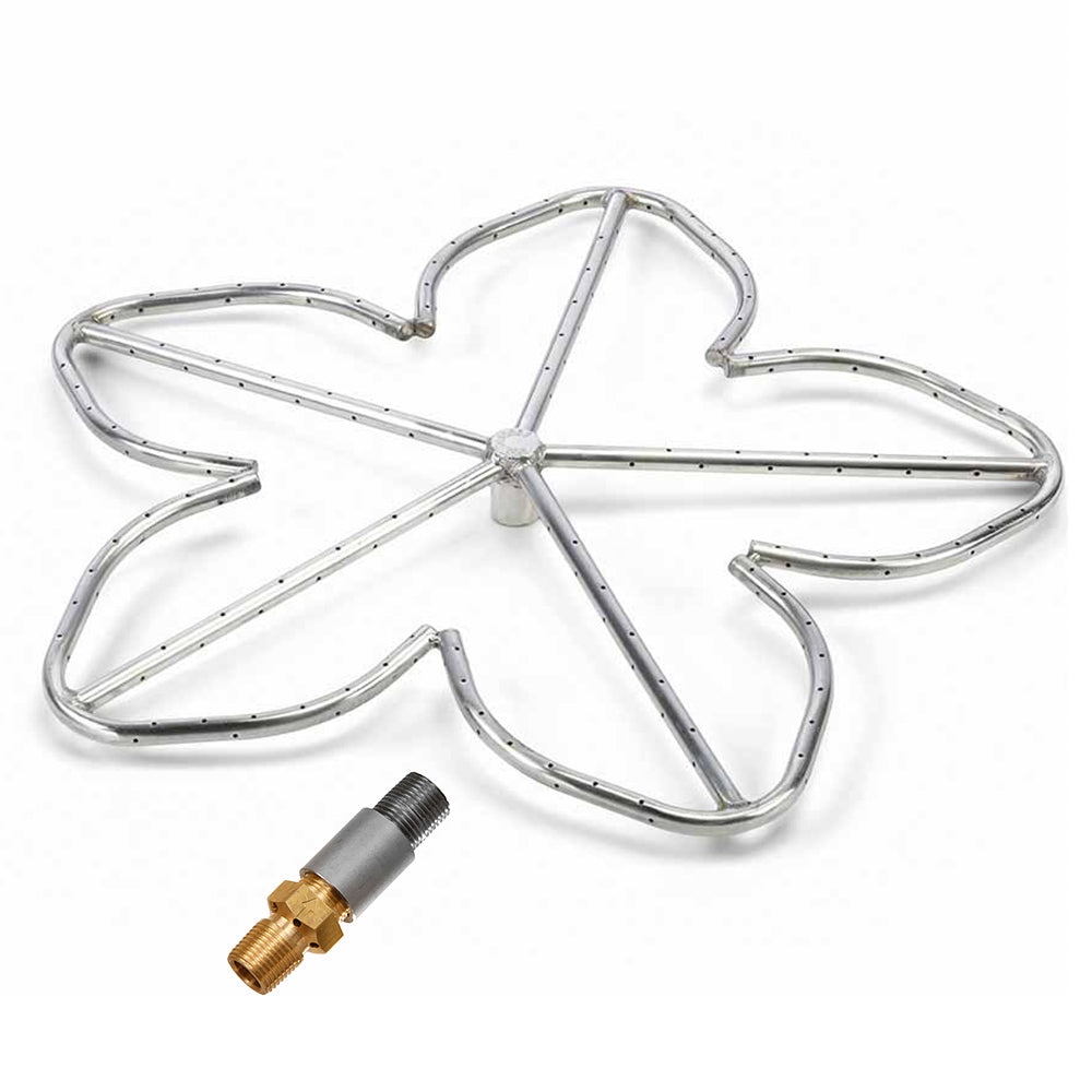 HPC Fire Penta Stainless Steel Fire Pit Burners