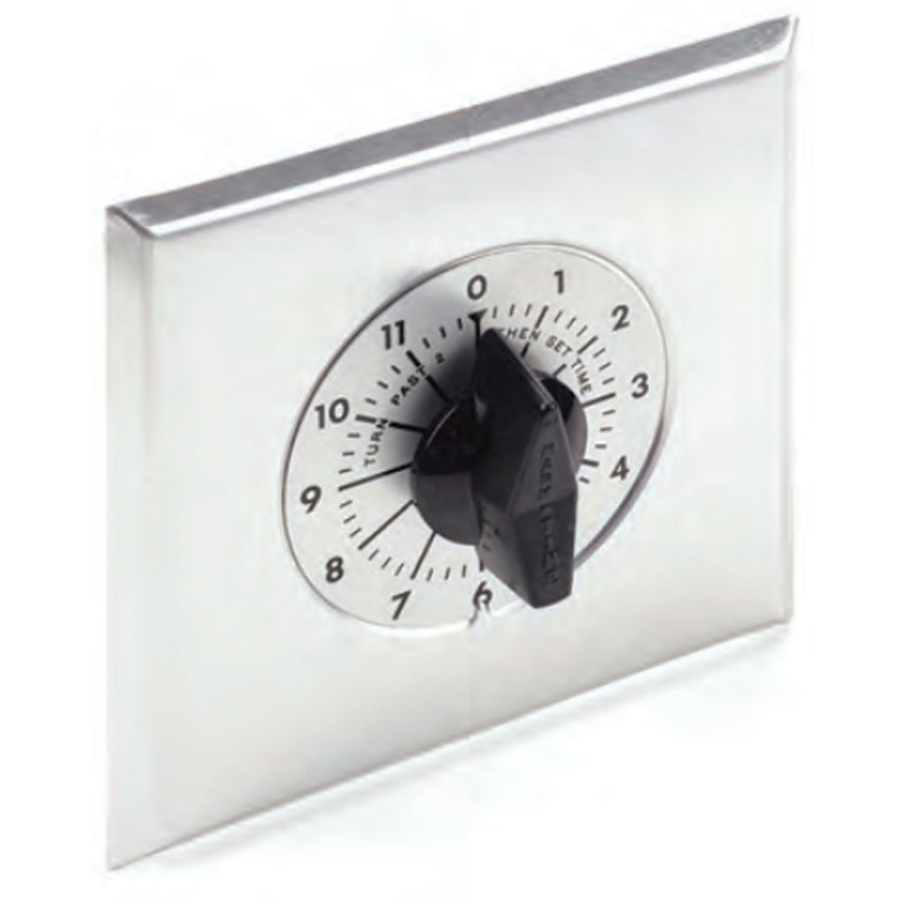Prism Hardscapes timer panel with round dial and black control knob
