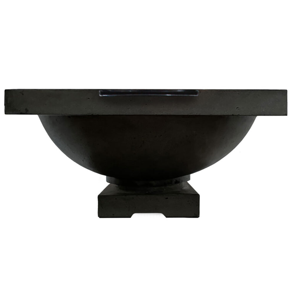 Prism Hardscapes Ibiza Concrete Gas Fire and Water Bowl, 31.25-Inch