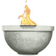 Prism Hardscapes Sorrento Concrete Gas Fire Bowl, 33-Inch