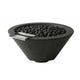 Prism Hardscapes Verona Small Concrete Gas Fire and Water Bowl, 24-Inch