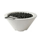 Prism Hardscapes Verona Small Concrete Gas Fire and Water Bowl, 24-Inch