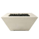 Prism Hardscapes Lombard Tall Concrete Gas Fire Pit, 32-Inch