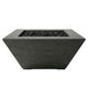 Prism Hardscapes Lombard Tall Concrete Gas Fire Pit, 32-Inch
