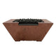 Prism Hardscapes Lombard Tall Concrete Gas Fire and Water Pit, 32-Inch