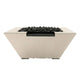 Prism Hardscapes Lombard Tall Concrete Gas Fire and Water Pit, 32-Inch