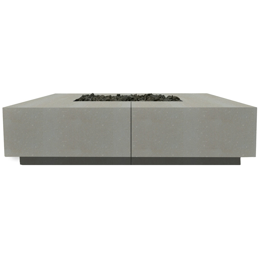 Prism Hardscapes PH-488 Largo Concrete Gas Fire Pit, 72x72-Inch