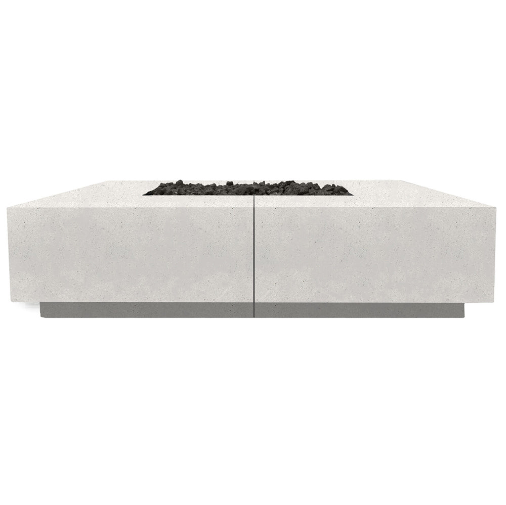 Prism Hardscapes PH-488 Largo Concrete Gas Fire Pit, 72x72-Inch