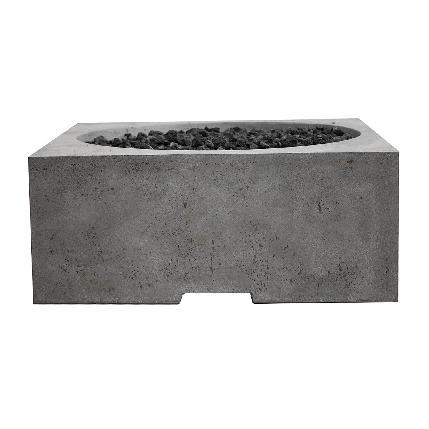 Prism Hardscapes PH-705 Piazza Concrete Gas Fire Pit, 39x39-Inch