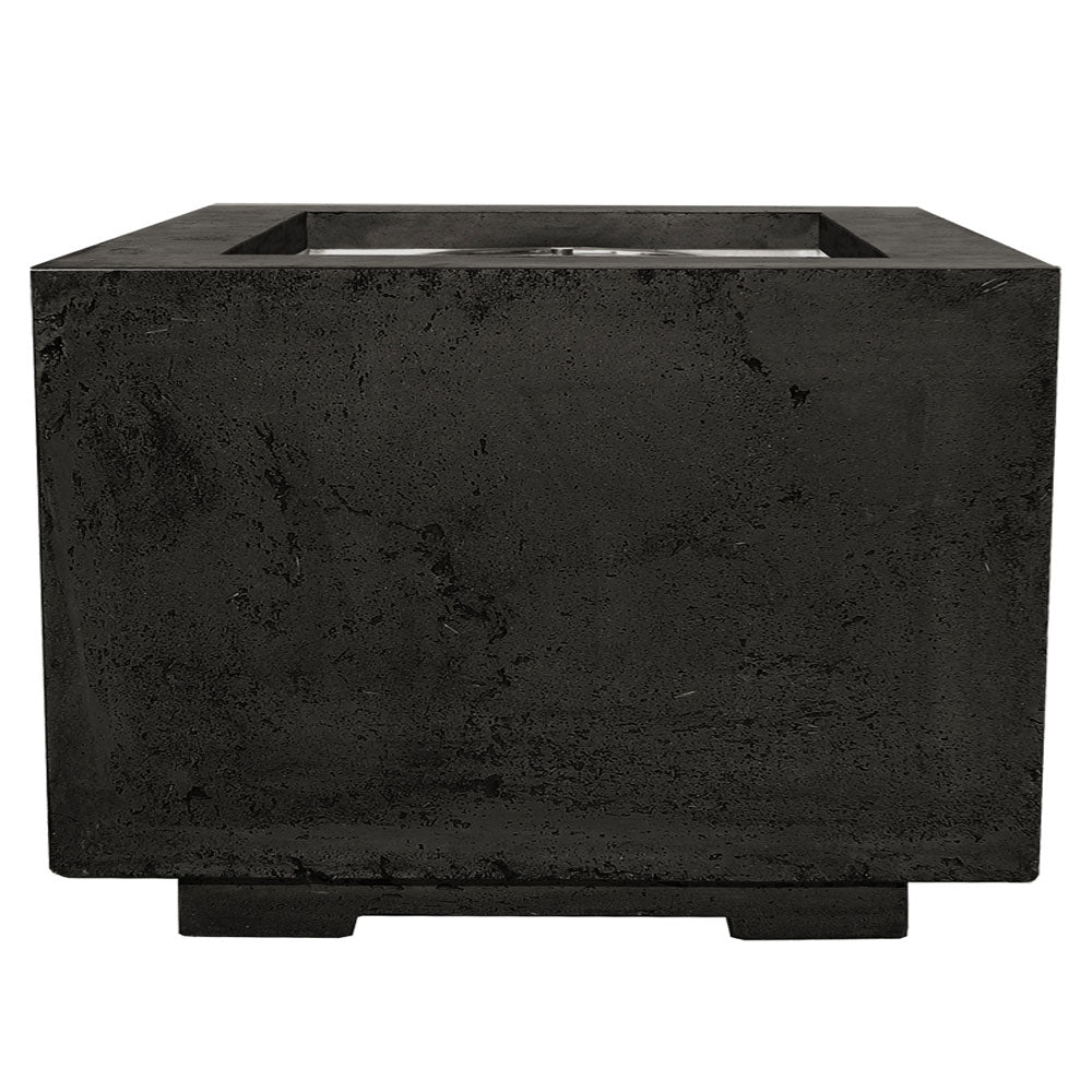 Prism Hardscapes PH-716 Scatola 2 Concrete Gas Fire Pit, 24x24-Inch