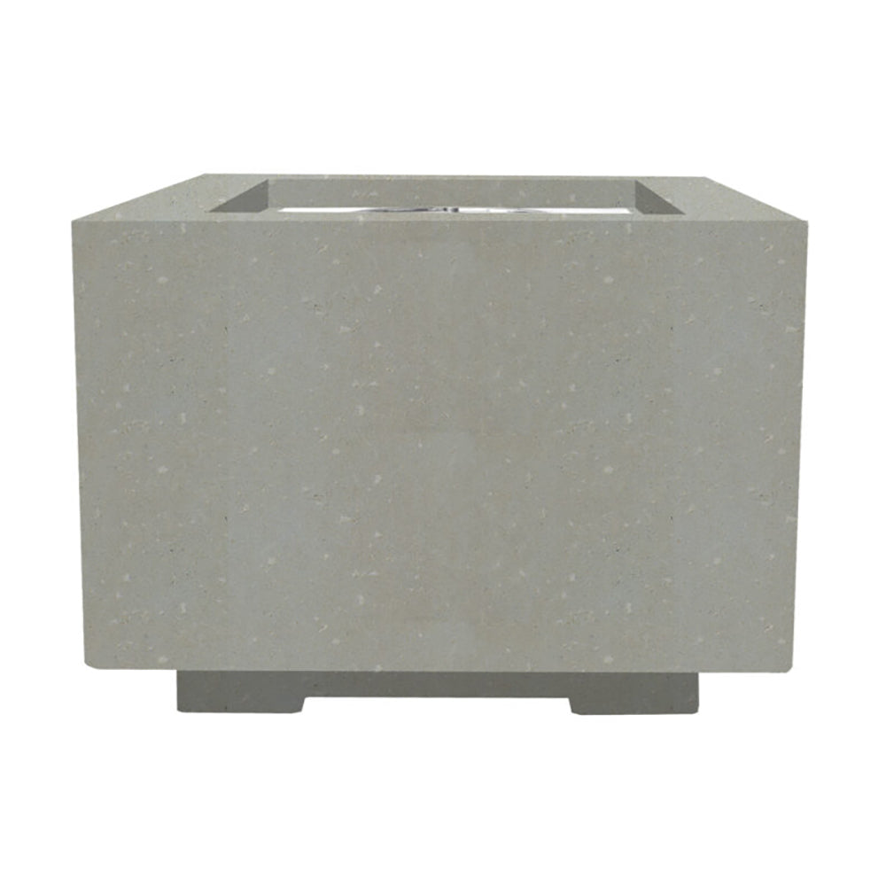 Prism Hardscapes PH-716 Scatola 2 Concrete Gas Fire Pit, 24x24-Inch
