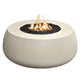 Prism Hardscapes Dune Concrete Gas Fire Bowl, 42-Inch