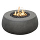 Prism Hardscapes Dune Concrete Gas Fire Bowl, 42-Inch