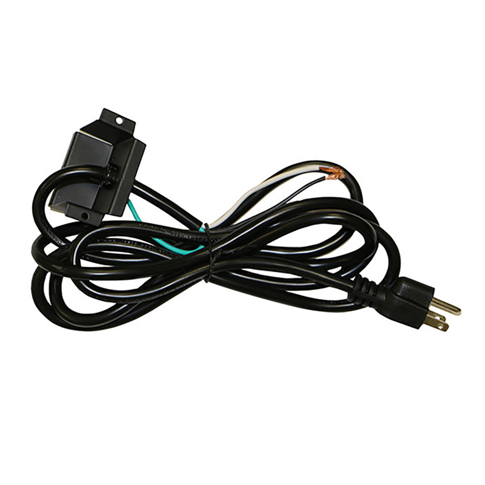 Dimplex Multi-Fire SL plug kit with black power cord and plug
