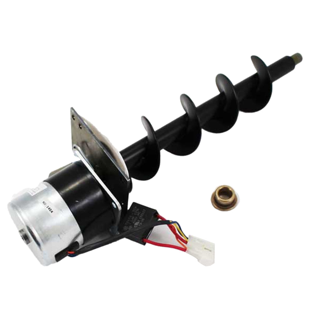 PelPro replacement feeder assembly with auger, mounting plate, and wiring harness