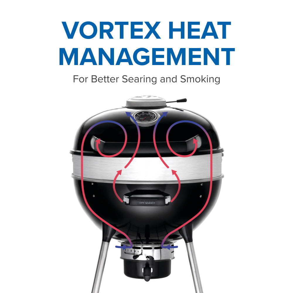 Napoleon PRO 22-Inch Charcoal Kettle Grill