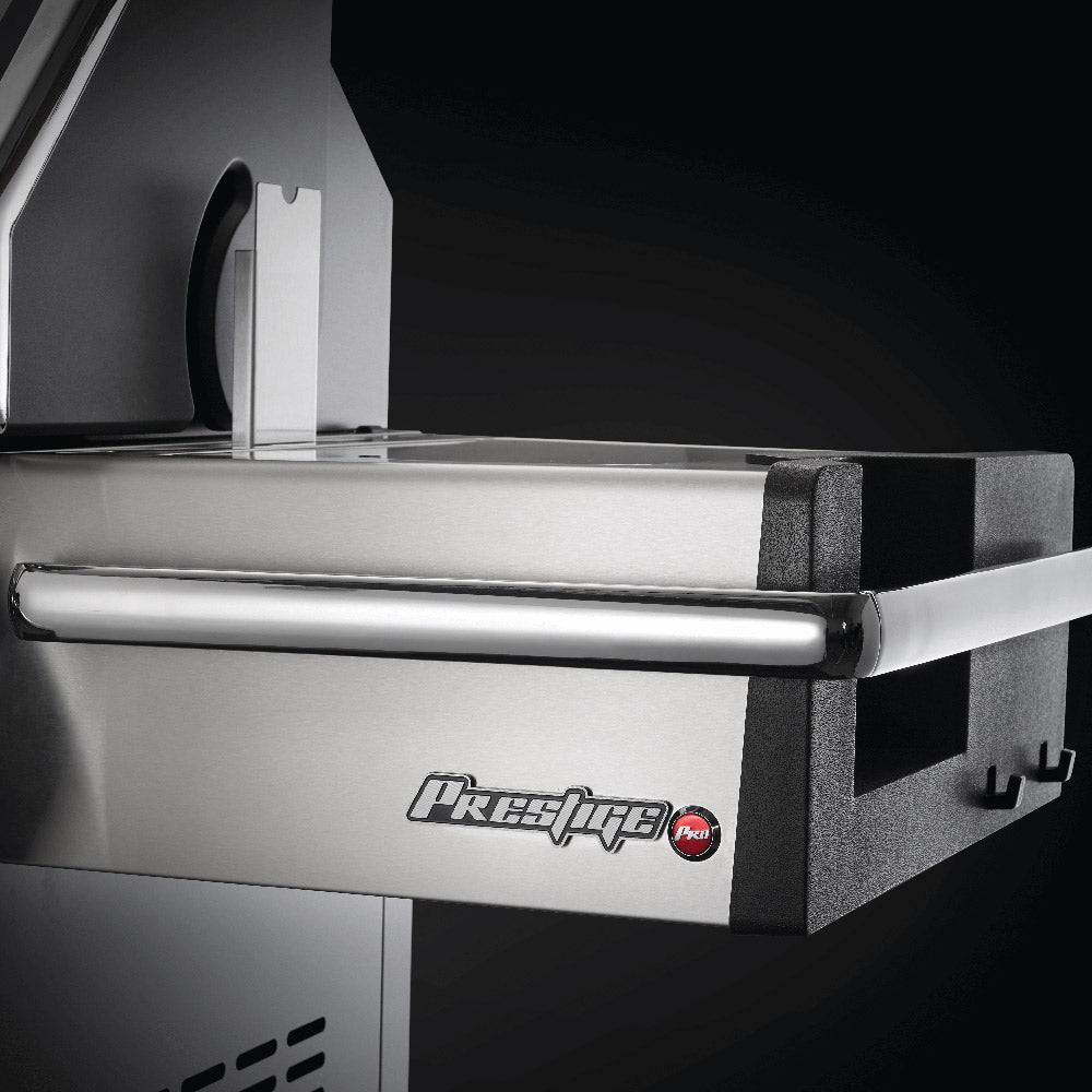 Napoleon PRO665RSIBSS-3 Prestige PRO 665 Gas Grill On Cart with Rotisserie and Side Burner, 36-Inches