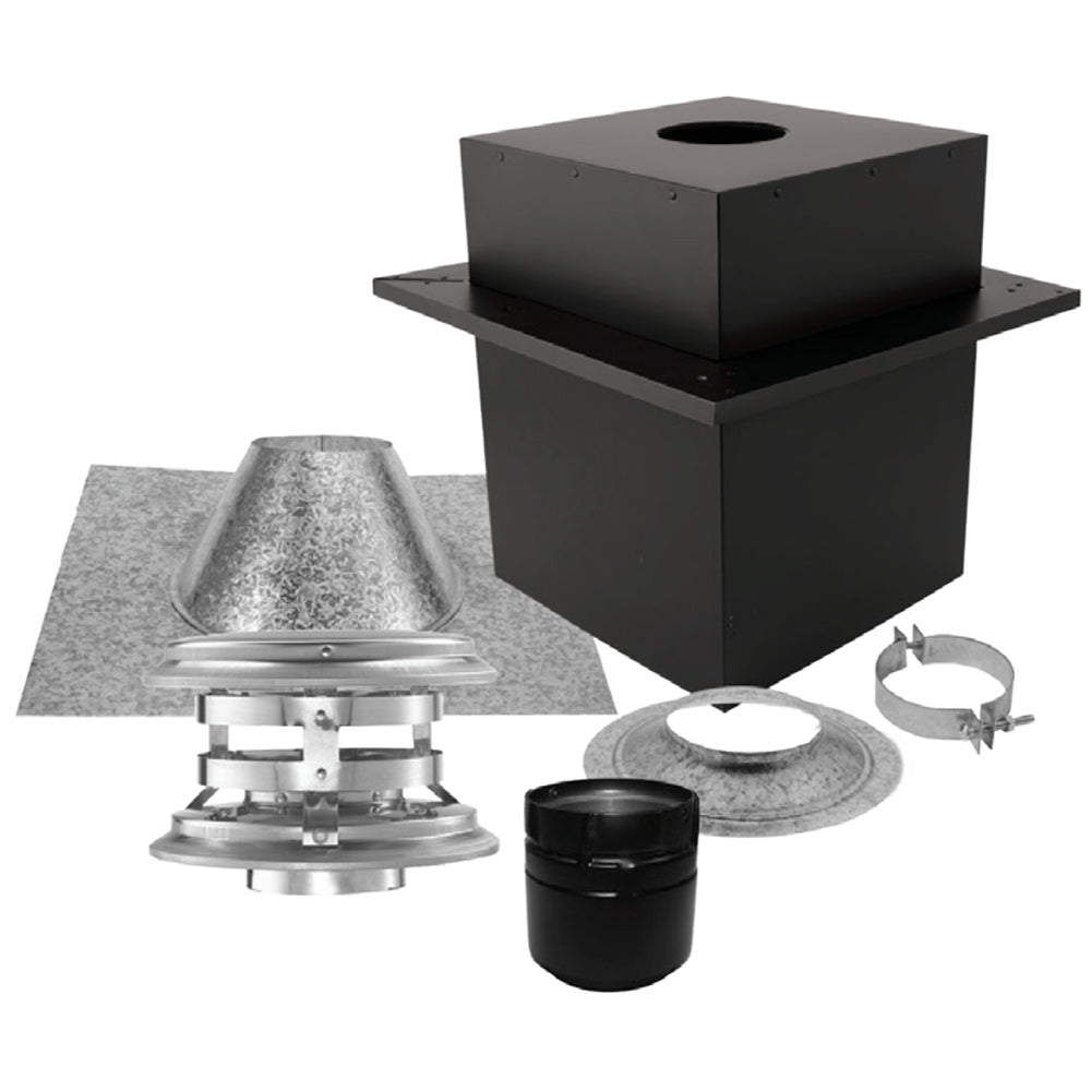 DuraVent PVP-KVB PelletVent Pro Vertical Kit for Cathedral Ceilings