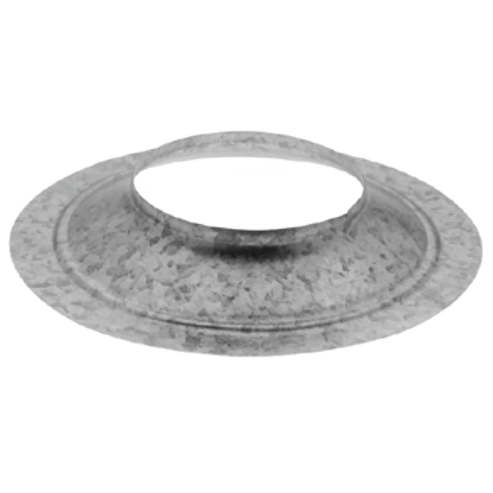 DuraVent PVP-SC PelletVent storm collar, round grey metal flashing ring with central hole