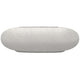 Prism Hardscapes Pebble Concrete Gas Fire Pit, 56x38-Inch