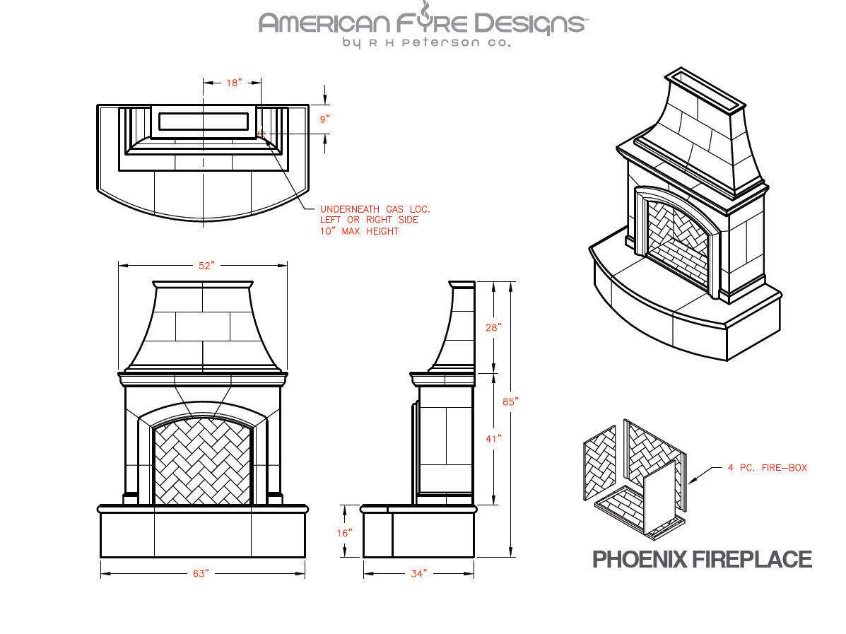Spotix American Fyre Designs Phoenix Outdoor Gas Fireplace – Spotix