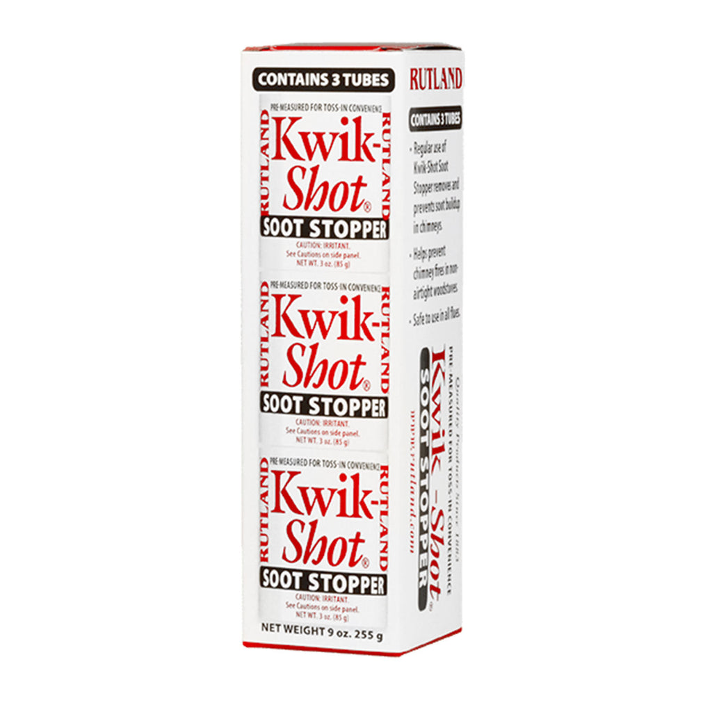 Rutland Kwik-Shot Soot Stopper 3 oz Canisters, 3 Pack