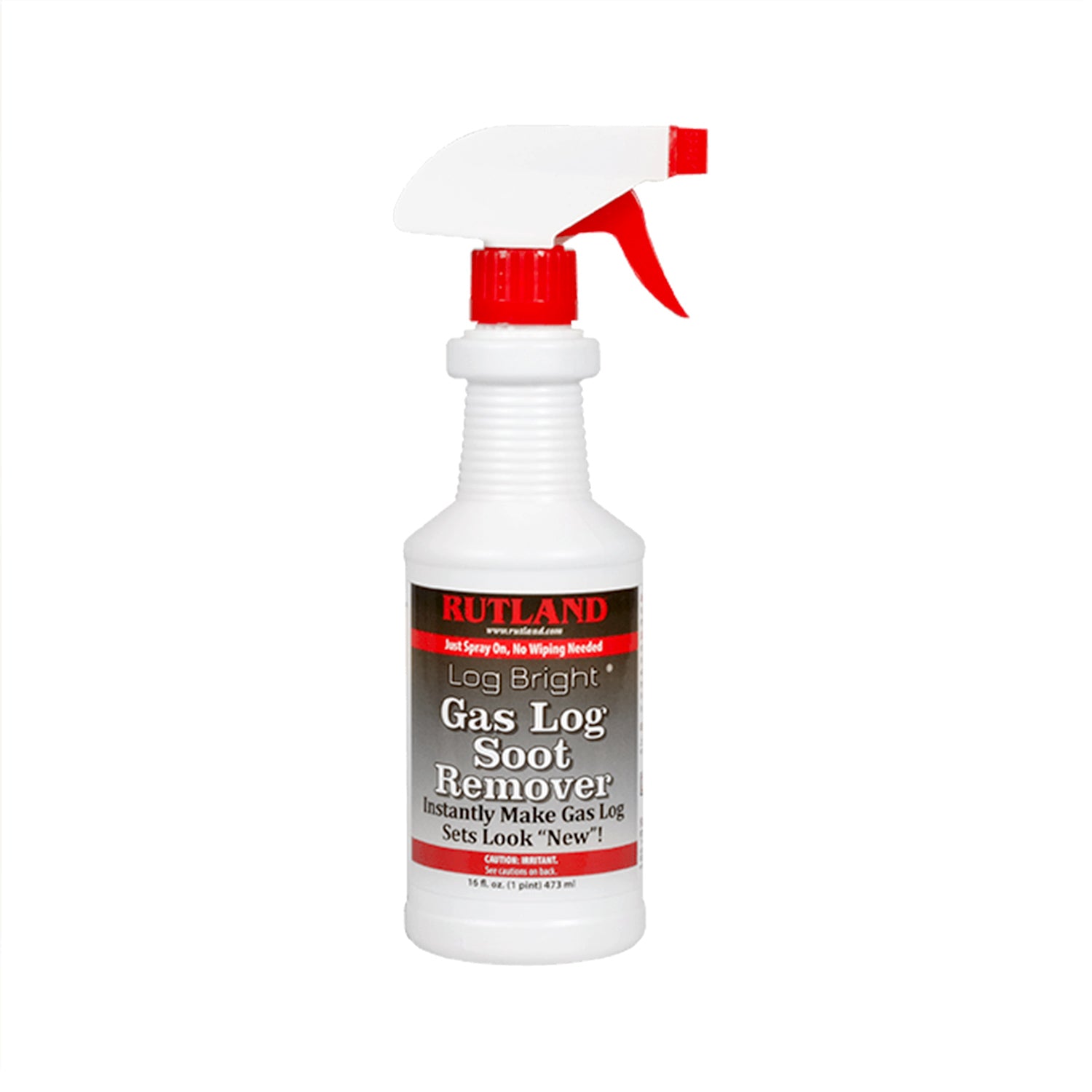 Rutland gas log soot remover spray bottle with trigger, 16 fl oz