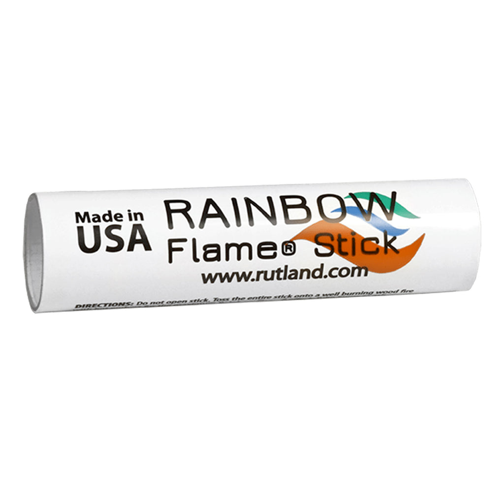 Rutland Rainbow Flame Crystals, Short Stick