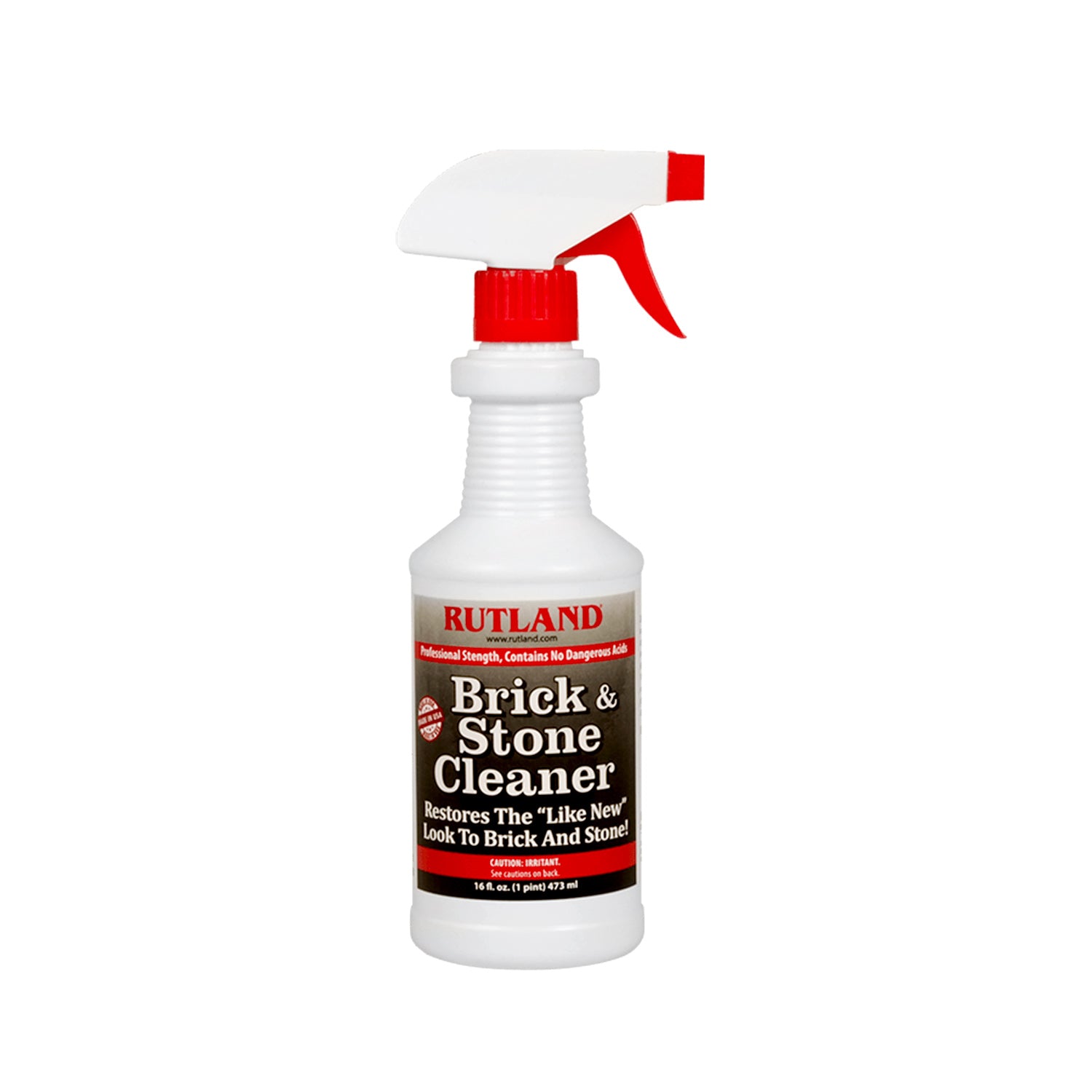 Rutland brick and stone cleaner spray bottle with trigger, 16 fl oz