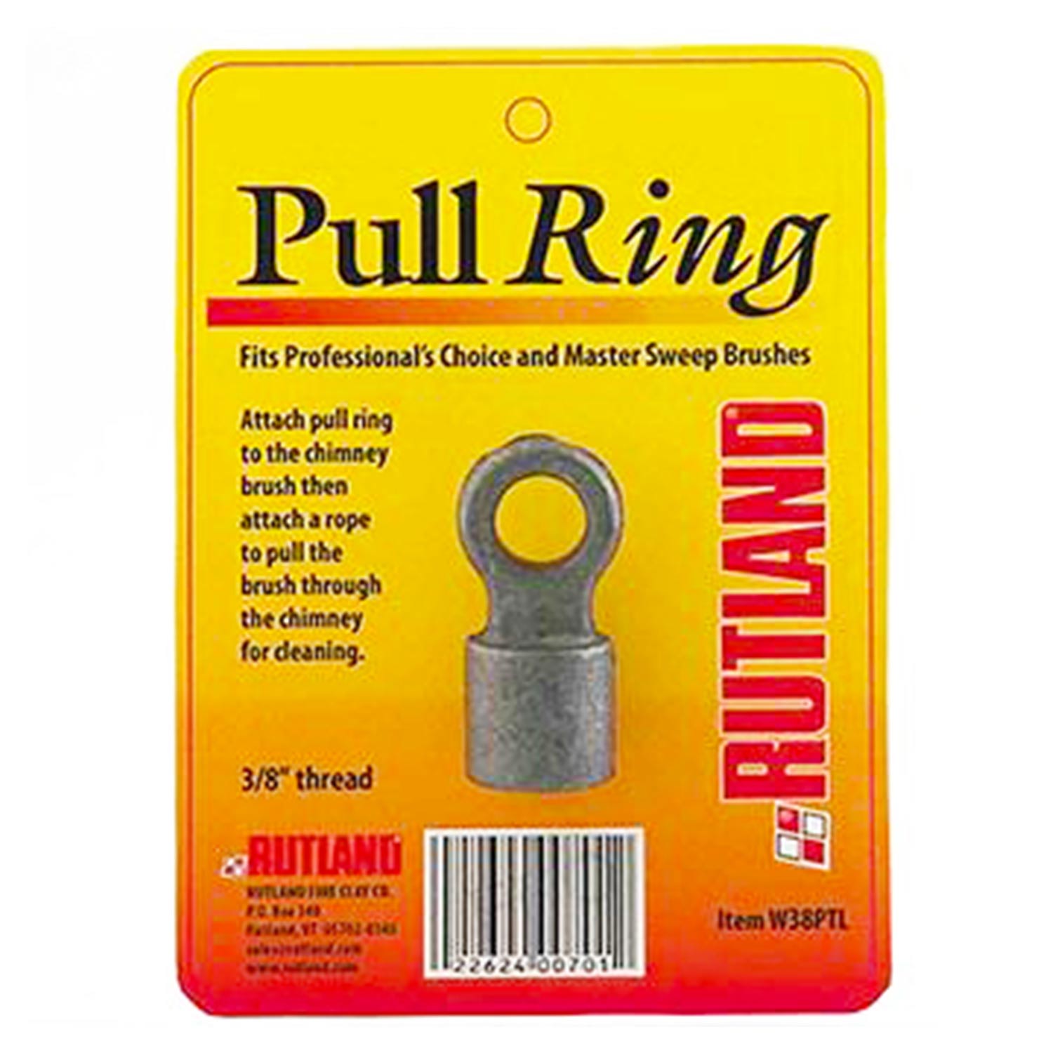 Rutland Carded Pull Ring, 3/8-Inch NPT