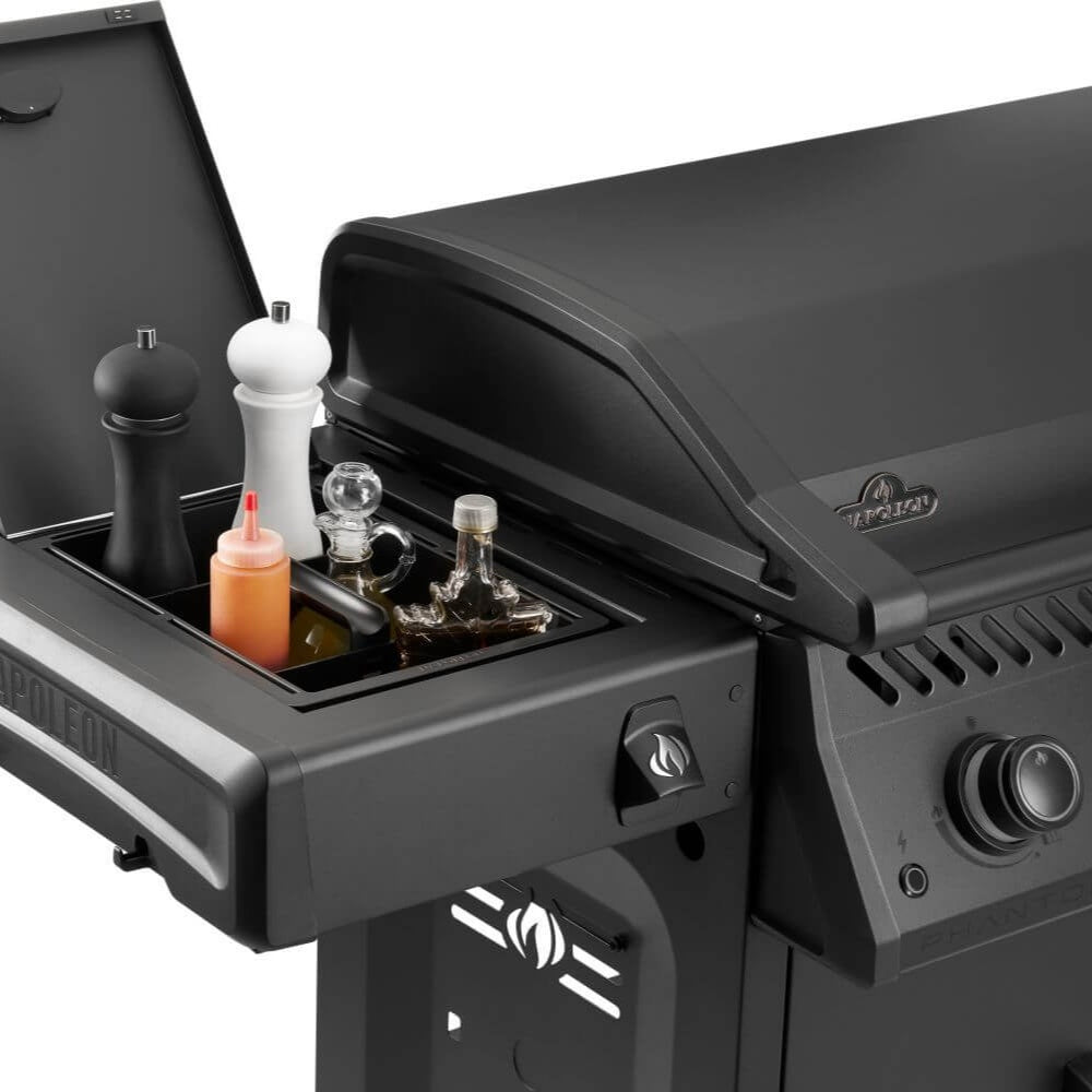Napoleon Rogue PRO Phantom 30-Inch Gas Griddle, Black