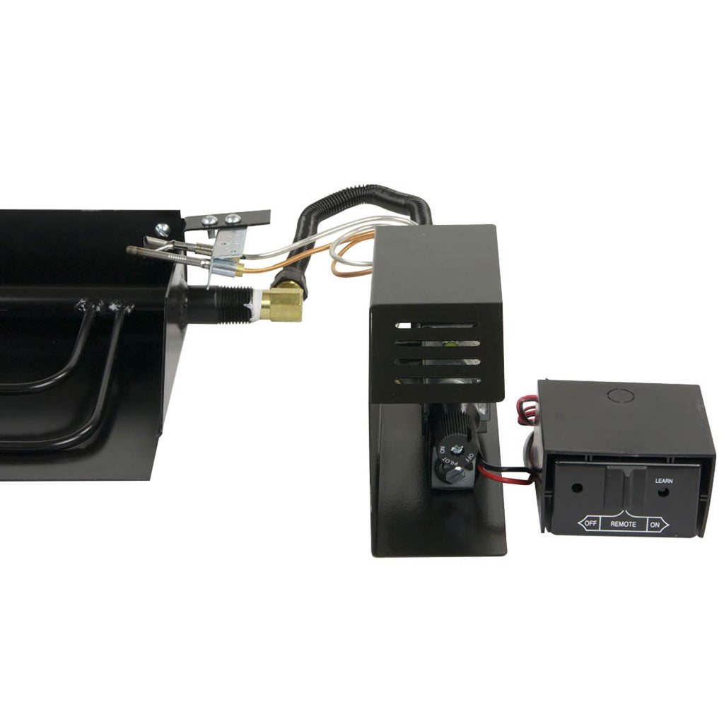 Millivolt safety switch control module with wiring and connectors for pilot valve system