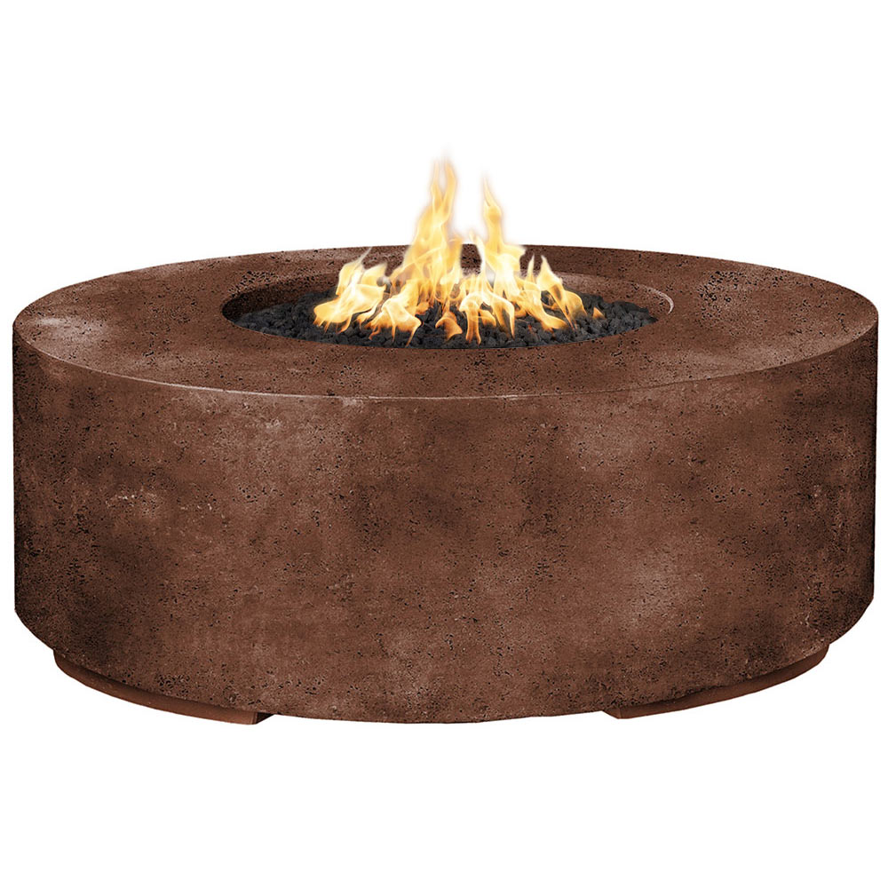 Prism Hardscapes PH-418 Rotondo Concrete Gas Fire Pit, 48-Inch
