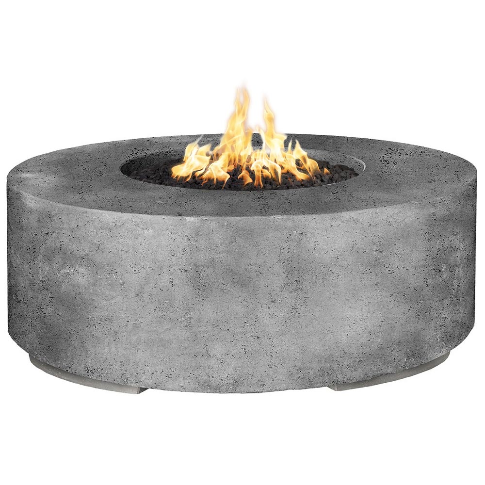 Prism Hardscapes PH-418 Rotondo Concrete Gas Fire Pit, 48-Inch